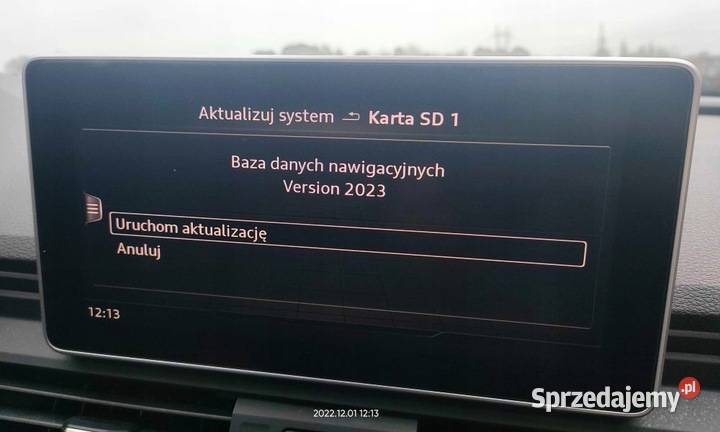 Instalacja aktualizacja mapy Europy Audi ECE łódzkie Pabianice sprzedam