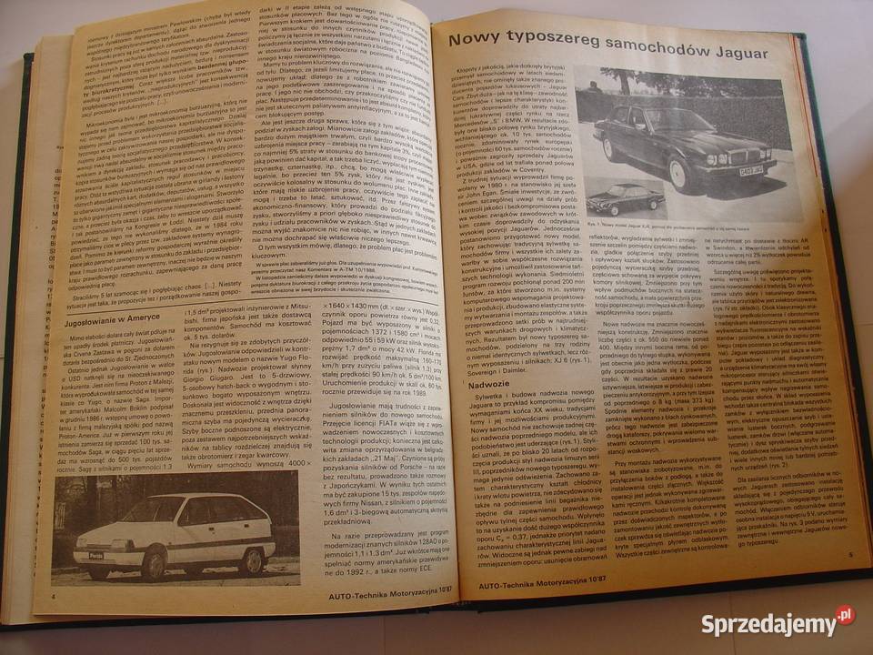 Auto Technika Motoryzacyjna pełny Rocznik 1987 Łódź