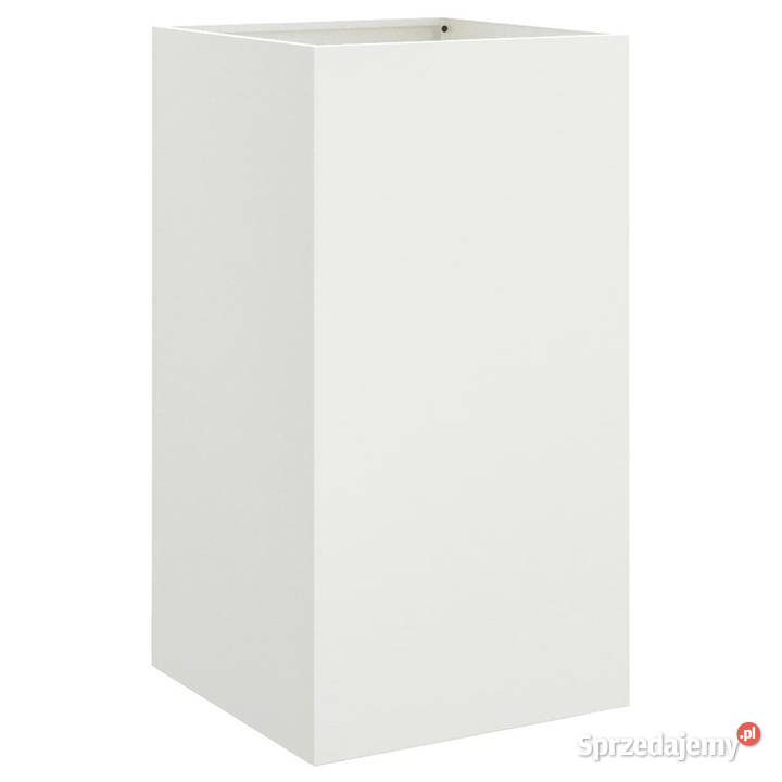Donica biała 42x38x75 stal WM841578