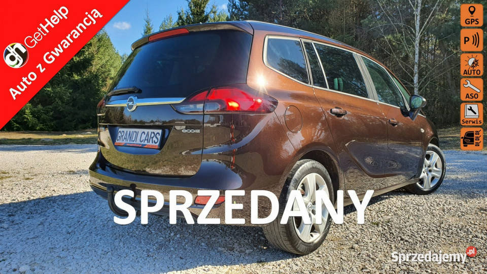 Opel Zafira 14T 140 NAVI Parktronic Piękny Kolor benzyna świętokrzyskie