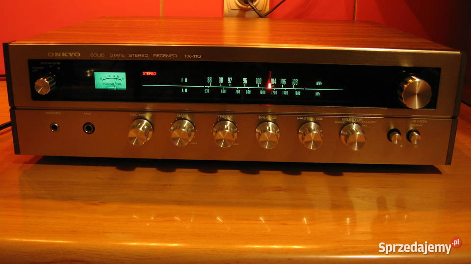 Unikatowy Onkyo TX110 Vintage retro Świebodzice
