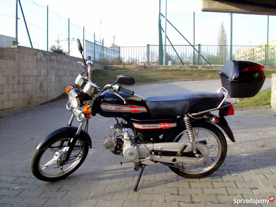 Zipp Toros el clasico 50cc 2 kaski i kufer benzyna Zipp sprzedam