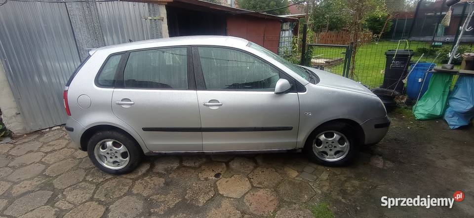 VW polo 12 benzyna 2002 opłaty ważne do pracy aluminiowe felgi Polo Sulików