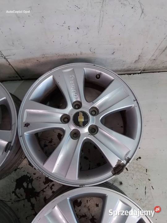 Chevrolet Captiva FELGI ALUMINIOWE 16X65J 5X115 Opole Lubelskie sprzedam