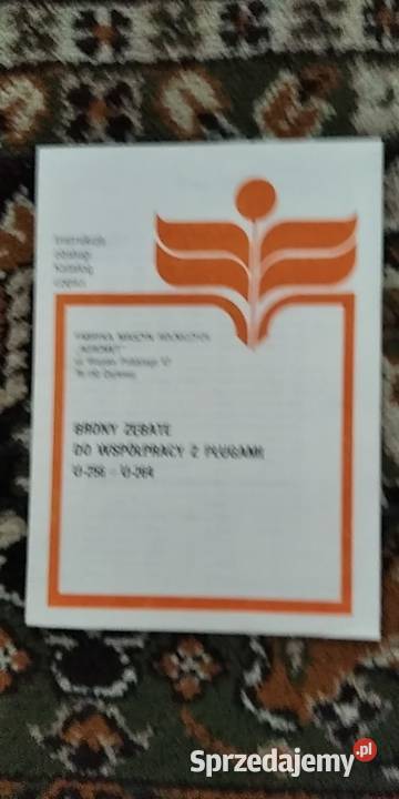 Instrukcja obsługi i katalog części brony Lublin