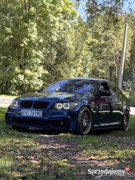 BMW E90 318d 143180 MPakiet 19 Rok produkcji 2007 Seria 3 Nowy Sącz
