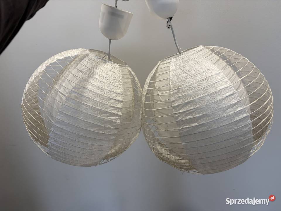 2 lampa wisząca kula 40 Miechów