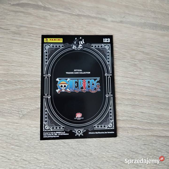 Karta kolekcjonerska One Piece 123 One Piece Suwałki