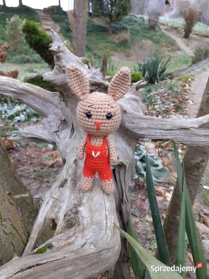 Królik na szydełku Nakło nad Notecią sprzedam