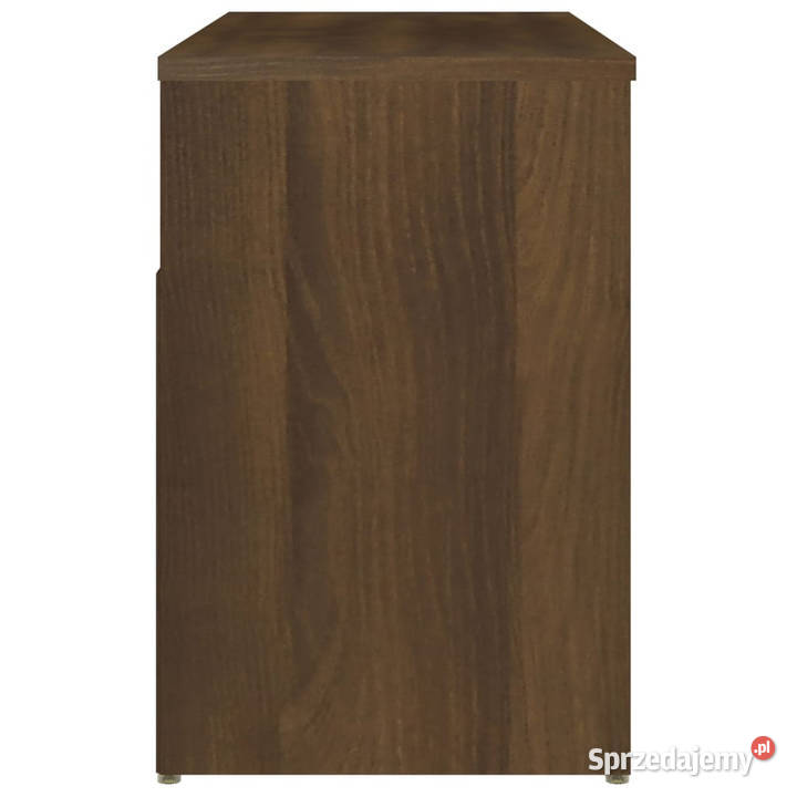 Ławka z miejscem na buty brązowy dąb 80x30x45 Warszawa