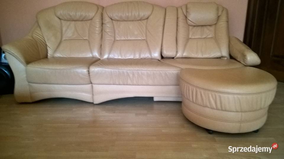 Skórzany wypoczynek kanapa Zgorzelec