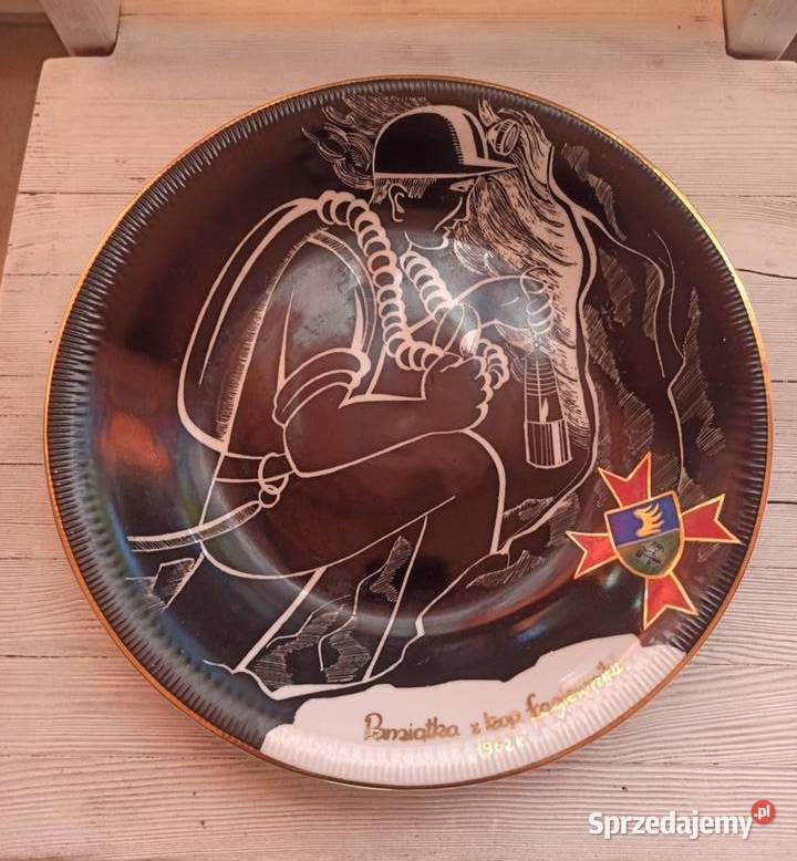 Talerz okolicznościowy dekoracyjny Kopalnia Bielsko-Biała