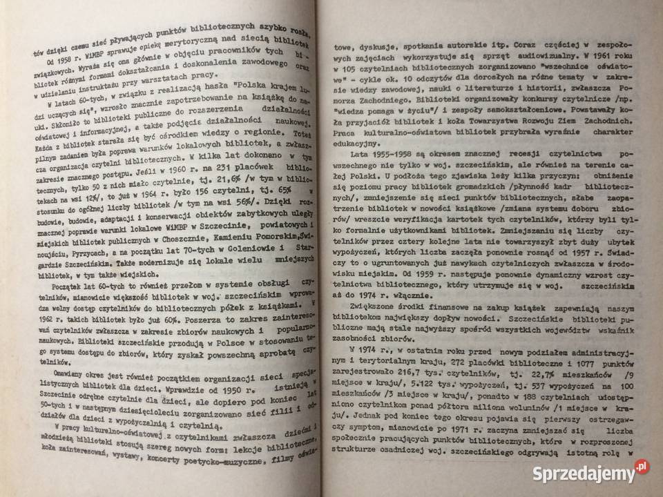 3173 Biblotekarstwo Na Pomorzu Szczecińskim Szczecin