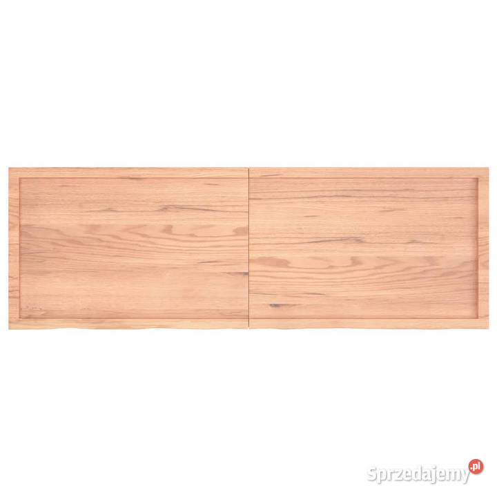 Półka brązowa 180x60x24 lakierowane lite drewno Warszawa sprzedam