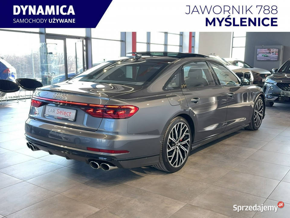 Audi S8 L 40TFSI V8 biturbo 571 tiptronic szary małopolskie Myślenice