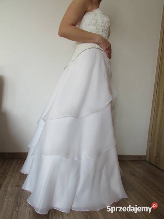 suknia ślubna 3638 SM NABLA biała 158165 80cm Damska