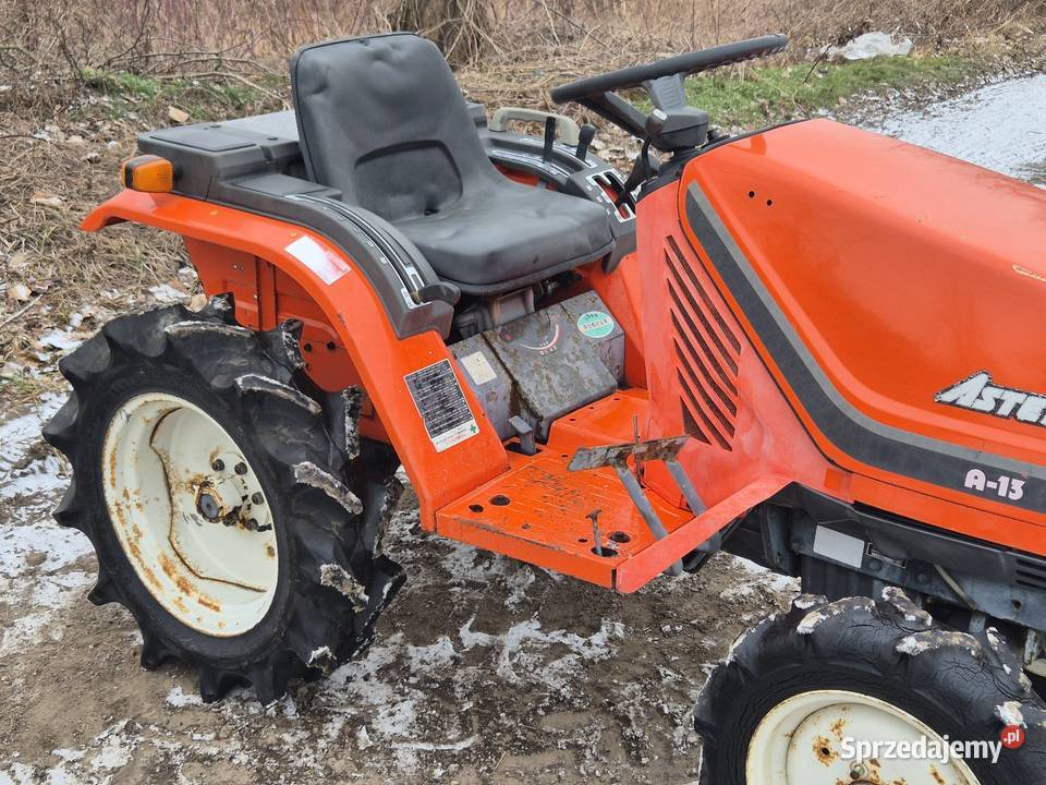 Traktorek traktor KUBOTA ASTE A13D 13 Skrzynia biegów Manualna Małuszyn