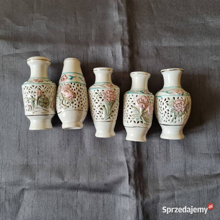 Małe wazoniki porcelanowe Warszawa