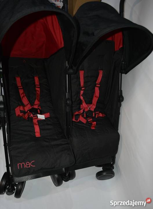 Wózek spacerowy Mac by MaClaren Twin Bliźniaczy Rewal