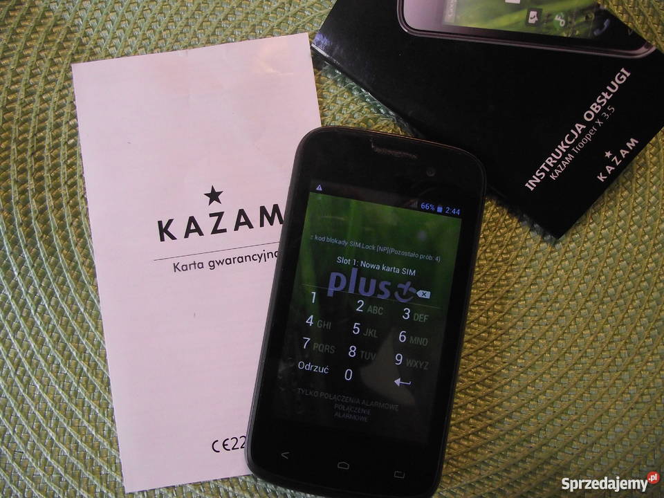 Telefon Plus Kazam 3 Grodzisk Wielkopolski