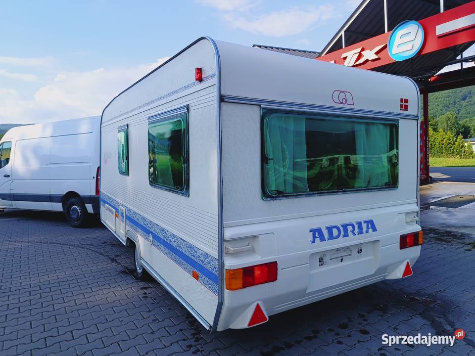 Przyczepa kempingowa campingowa kemping OKAZJA Kempingowe Międzybrodzie Bialskie