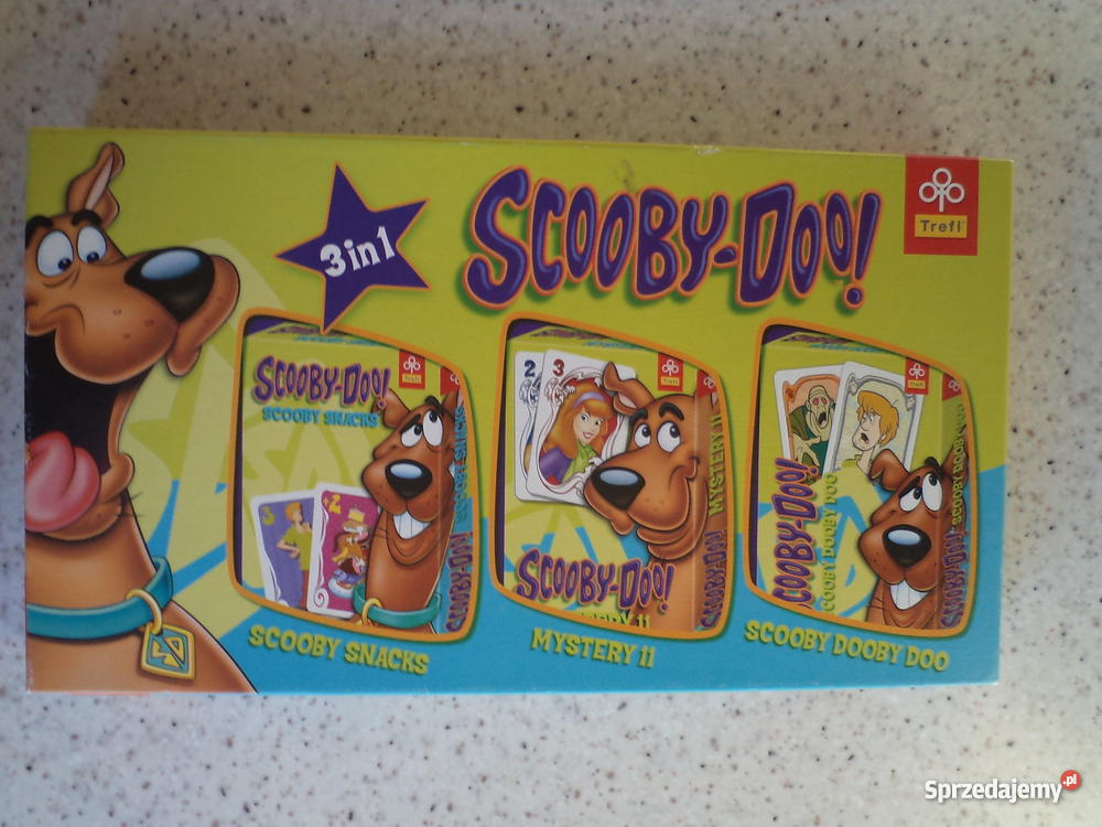 Scooby Doo 3 in 1 karty Poznań