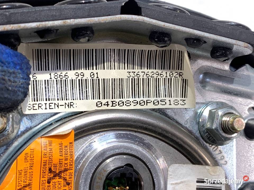 PODUSZKA POWIETRZNA KIEROWCY BMW E83 6762961