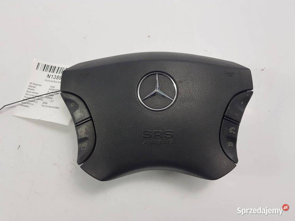 PODUSZKA AIRBAG A2204600398 MERCEDES W220 kujawsko-pomorskie Lipno