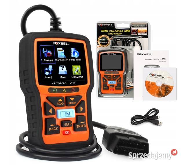 FOXWELL NT 301 Tester diagnostyczny LED ARM USB lubuskie Gorzów Wielkopolski sprzedam
