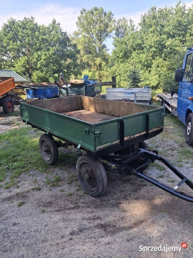 Przyczepka Multicar minitraktorek sztywna sprzedam