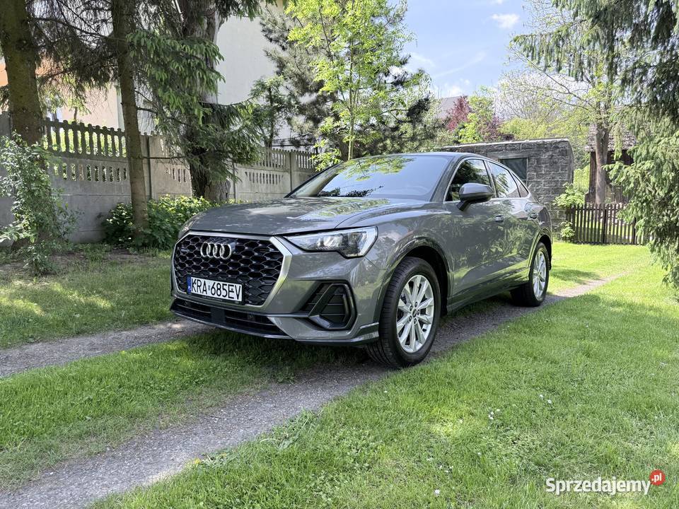 Audi Q3 Sportback 45 TFSI quattro S tronic 4x4 szary Kraków sprzedam