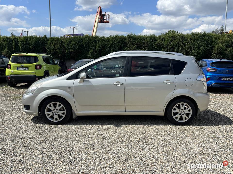 Toyota Corolla Verso 2008r Gwarancja Paniówki