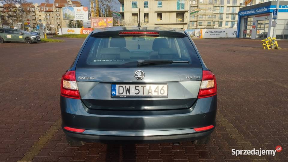 Skoda Rapid 12 niski przebieg benzyna zadbana wspomaganie kierownicy Wrocław