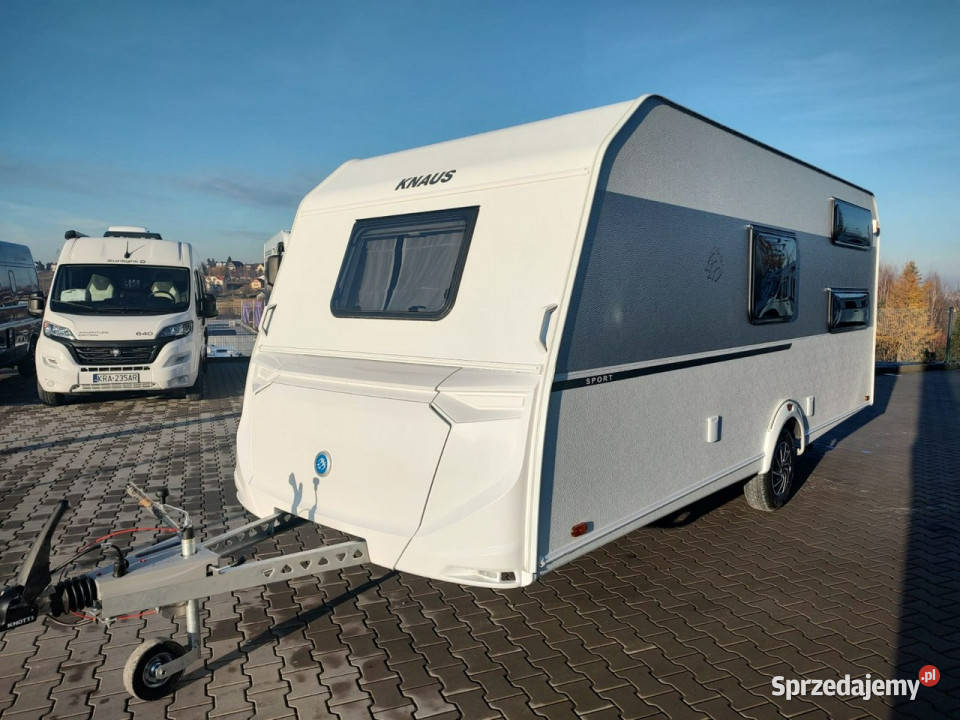 przyczepy kempingowe Knaus Sport 500 KD z dużą Kempingowe Gaj sprzedam