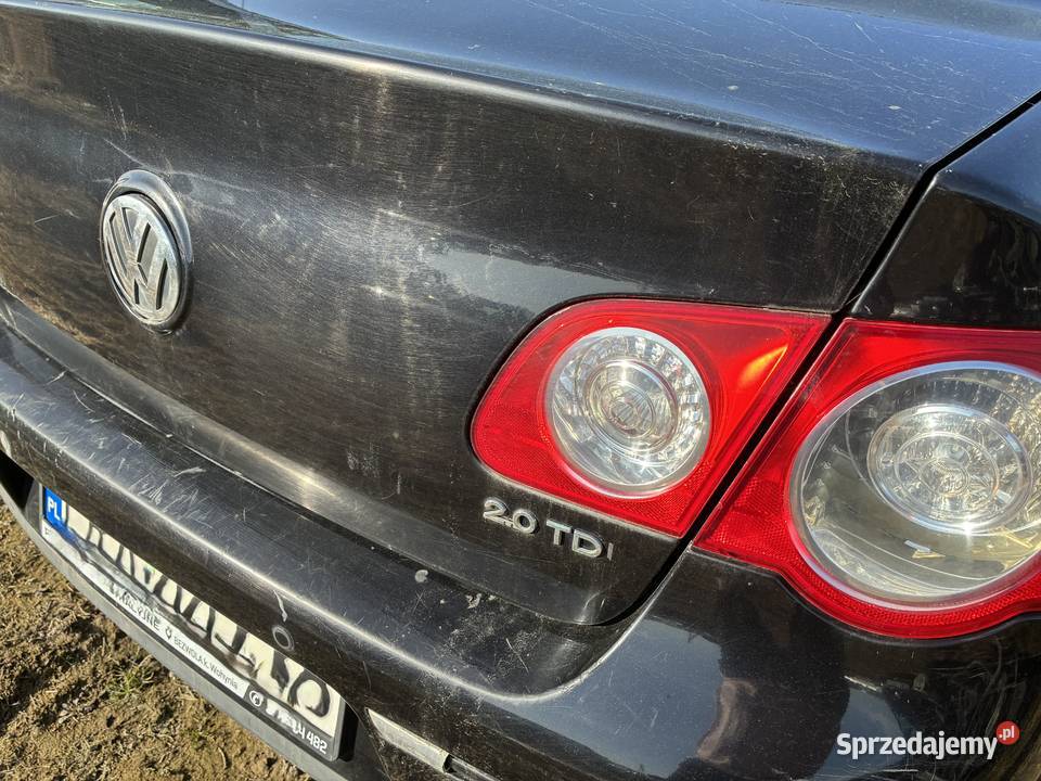 Klapa Tył Bagażnika Volkswagen Passat B6 Sedan Wisznice