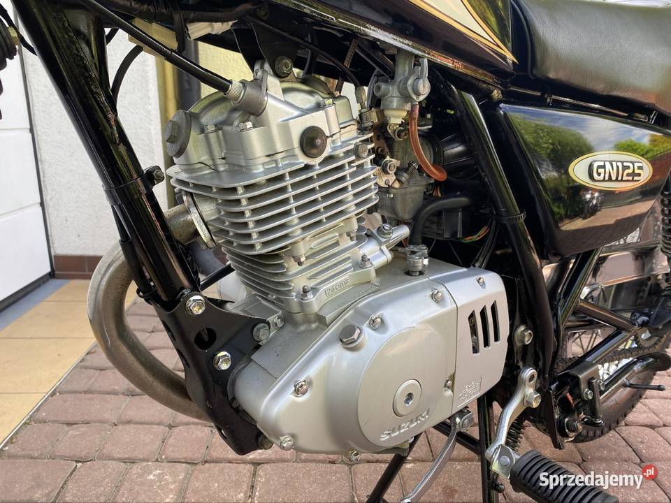 SUZUKI GN 125 kat B Prostota i nie zawodność Na Kokoszkowy