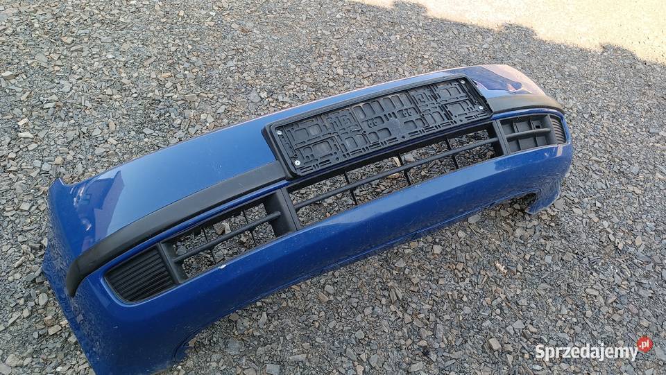 Zderzak przedni przód Skoda Fabia 1 I niebieski osobowe małopolskie Radłów