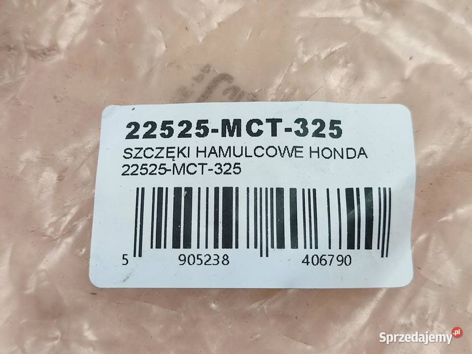 SPRZĘGŁO OKŁADZINY HONDA FJS 400 600 SW 20012009