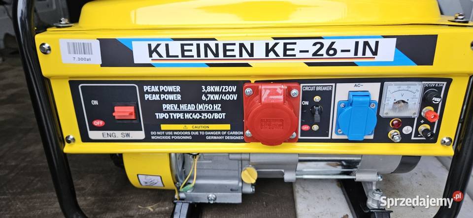 Generator prądu KE26IN kujawsko-pomorskie Pigża