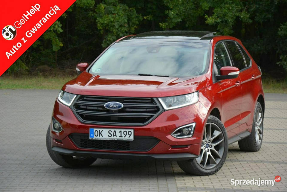 Ford EDGE ST Panorama Wentylacja Skóry Full Led relingi dachowe Ostrów Mazowiecka