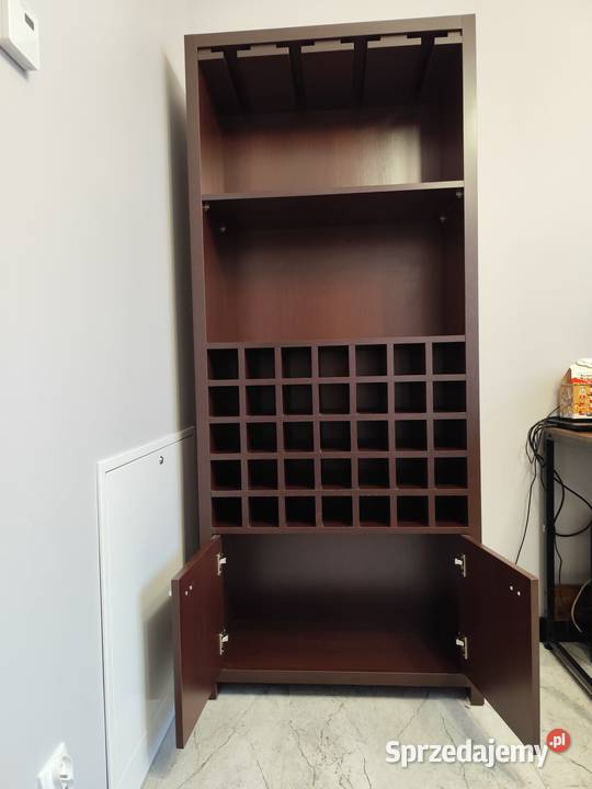 Szafka na WIno i Kieliszki 34cm Głogów