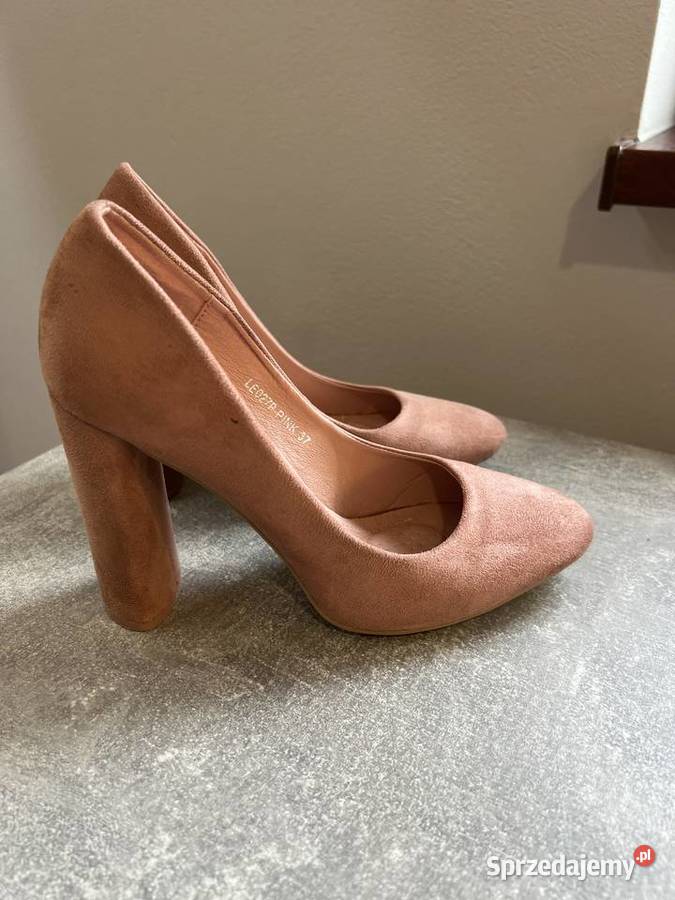 Buty na obcasie czółenka szpilki na słupku Jasło