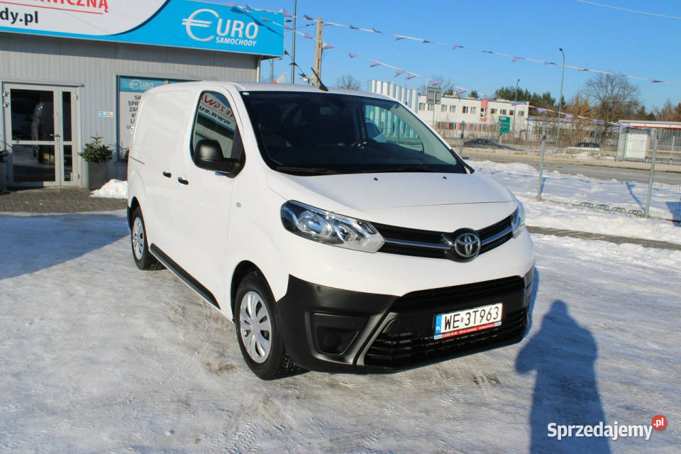 Toyota ProAce D4D 120 Active Fvat Salon Polska zarejestrowany w Polsce mazowieckie Warszawa