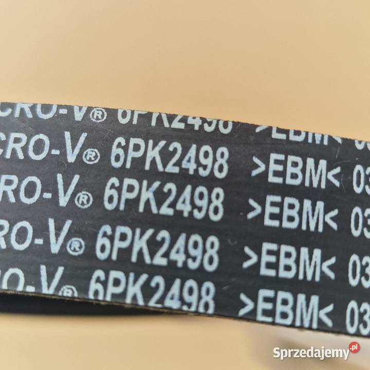 PASEK KLINOWY WIELOROWKOWY 6PK2498 GATES 6PK2498 osobowe Bieleń sprzedam