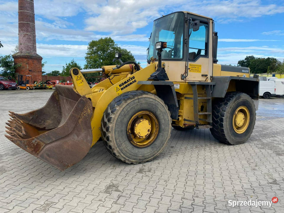 duża kołowa Komatsu Komatsu WA 2703 ładowarka Koła Głogówek