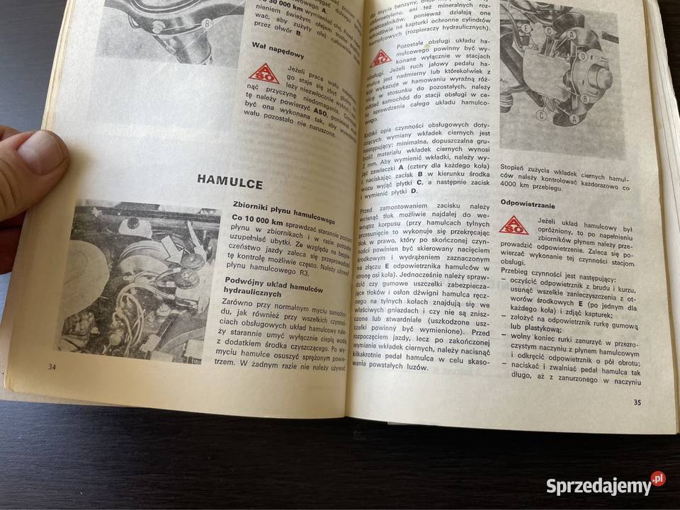 Fiat 125P Instrukcja Obsługi sprzedam