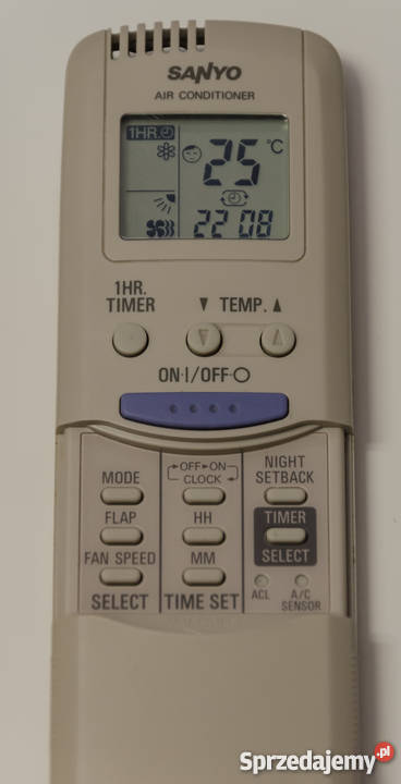 Pilot klimatyzacji Sanyo RCS53E i RCS83E śląskie Częstochowa