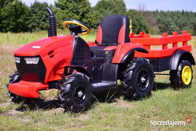 Autko na akumulator MEGA TRAKTOR Z PRZYCZEPĄ śląskie
