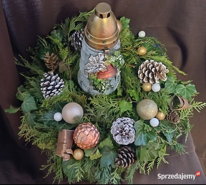 Wianek na cmentarz 40 bez znicza Koszyce