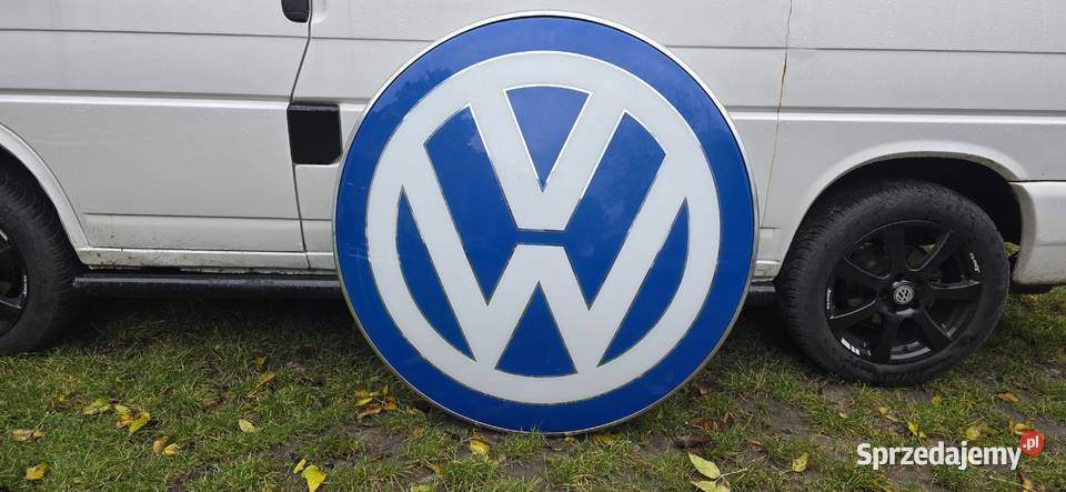 volkswagen reklama zewnętrzna oryginał duża 120 Łódź